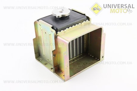 Радіатор R190N (алюміній) Тип №2. Китай (Запчастини на мотоблок з двигуном 190 и 195N / UM6045-V38)