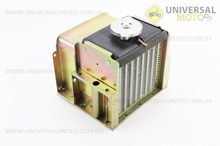 Радіатор R190N (алюміній) Тип №2. Китай (Запчастини на мотоблок з двигуном 190 и 195N / UM6045-V38)