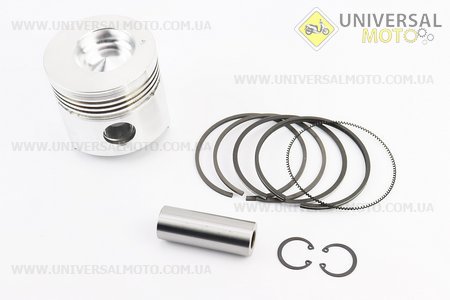 Поршень, кільця, палець комплект R195N 95мм STD (форкамера в формі "Конуса"). Китай (Запчастини на мотоблок з двигуном 190 и 195N / UM6045-V49)