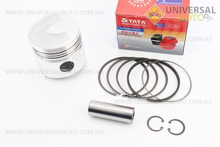 Поршень, кільця, палець комплект R195N 95мм STD (з вибіркою під клапану). TATA (Запчастини на мотоблок з двигуном 190 и 195N / UM6045-V76)