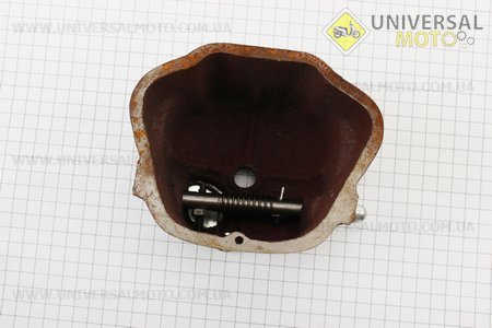 Кришка головки циліндру (клапанів), чавунна R190N Тип №2. Китай (Запчастини на мотоблок з двигуном 190 и 195N / UM6046-V28)