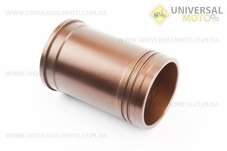 Гільза циліндру R195NM (H = 175мм, Øвенца = 116,90мм, Øверх.пояс = 111мм, Øніж.пояс = 109мм), чорна, з рискою. Китай (Запчастини на мотоблок з двигуном 190 и 195N / UM6046-V35)