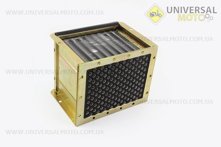 Радіатор R195NM / ZS1100/ZH1105 (алюміній). TATA (Запчастини на мотоблок з двигуном 190 и 195N / UM6046-V59)