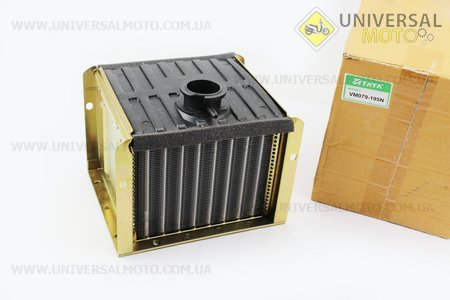 Радіатор R195NM / ZS1100/ZH1105 (алюміній). TATA (Запчастини на мотоблок з двигуном 190 и 195N / UM6046-V59)