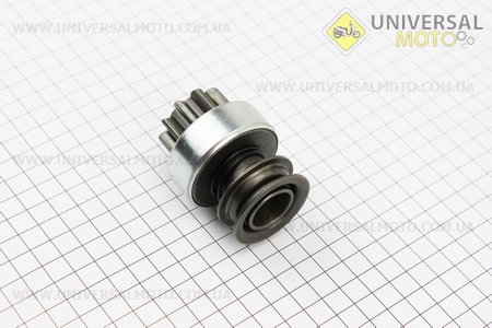 Бендикс электростартера Z=10, Lзуба=18мм R190N/195NM. Китай (Мотоблочный двигатель 190/195N / UM6046-V72)