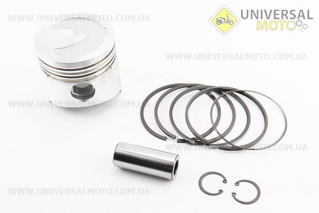 Поршень, кільця, палець комплект R192N 92мм STD (з вибіркою під клапану). Китай (Запчастини на мотоблок з двигуном 190 и 195N / UM6047-V02)