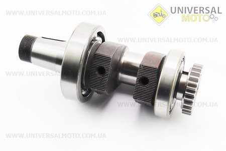 Колінвал + підшипники в зборі R185N/R190N. TATA (Запчастини на мотоблок з двигуном 190 и 195N / UM6047-V23)