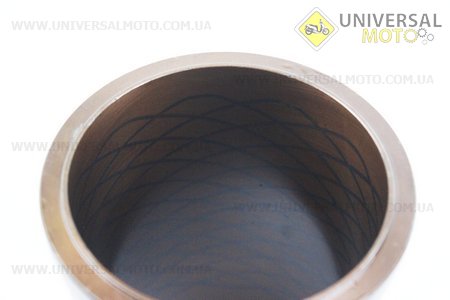 Гільза циліндру R192N (H = 160мм, Øвенца = 108,75мм, Øверх.пояс = 104,75мм, Øніж.пояс = 103мм), жовта, з рискою. Китай (Запчастини на мотоблок з двигуном 190 и 195N / UM6047-V50)