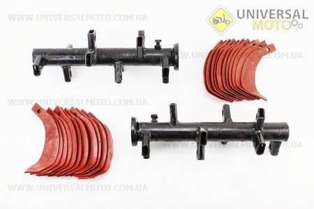 Фреза в зборі, під шліц 32мм, ширина захвату 770мм, 22 ножа, R175 / 180/190/195 / мототрактор. Китай (Навісне обладнання / UM6047-V58)
