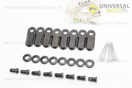 Роторна, редукторні косарка - Ніж в зборі "коло" комплект 8шт. Viper (Навісне обладнання / UM6047-V91)