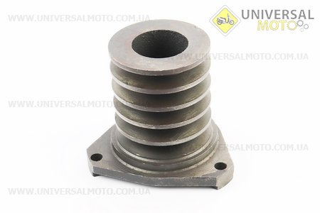 Шків 5-х ручейковий Ø107мм (пять паза під ремінь SPB) Lотв.=137мм. Китай (Запчастини на мотоблок з двигуном 190 и 195N / UM6048-V27)