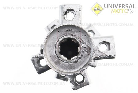 Вал фрези комплект 2 штуки, під шліц 32мм, ширина захвату 850мм, 22 ножа, R175 / 180/190/195 / мототрактор. Китай (Навісне обладнання / UM6048-V36)