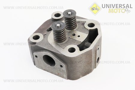 Головка циліндру R195NM в зборі, під довгу форсунку. Китай (Запчастини на мотоблок з двигуном 190 и 195N / UM6048-V40)