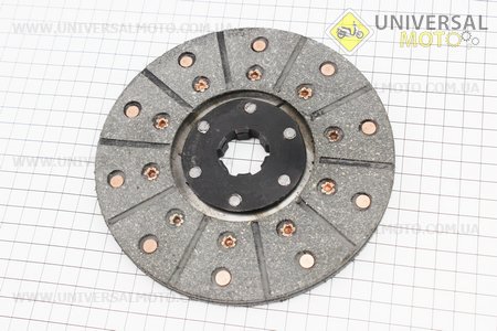Зчеплення - Диск фрикційний. TATA (Запчастини на мотоблок з двигуном 175 и 195N / UM6048-V79)