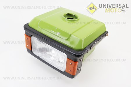 УЦІНКА Бак паливний R190N, 275x220x170мм, потайна горловина, отвір під шланг паливний + фара + облицювання. Китай (Уцінка / UM6049-V08)