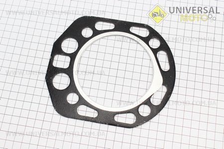 Прокладка головки циліндра R190N-90мм (вн. Кільце з виступом). Китай (Запчастини на мотоблок з двигуном 190 и 195N / UM6049-V33)