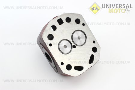 Головка циліндру R195NM в зборі, під довгу форсунку. Viper (Запчастини на мотоблок з двигуном 190 и 195N / UM6049-V40)