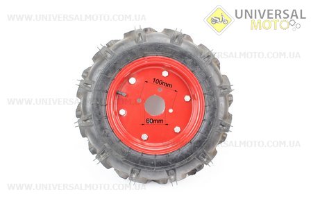Колесо на мотоблок в сборе 4,00-10 Тип №1