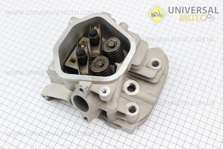 Головка двигуна в зборі 173F / 177F. Китай (Запчастини на мотоблок з двигуном 177F и 188F / UM6070-V05)