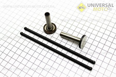 Штовхач (h-45; D-26; d-9) + штанга 145мм комплект 2шт 173F / 177F. Viper (Запчастини на мотоблок з двигуном 177F и 188F / UM6070-V45)