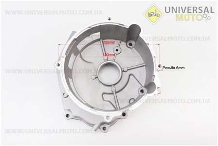 Крышка блока двигателя (для генератор 6-9кВт) 188F. Китай (Мотоблочный двигатель 177F/188F / UM6070-V52)