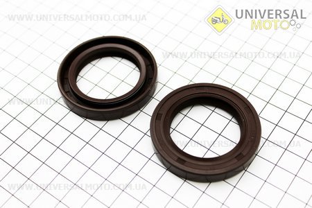 Сальник 35x52x8 коленвалу комплект 2шт 182F / 188F / 190F. Китай (Запчастини на мотоблок з двигуном 177F и 188F / UM6070-V53)