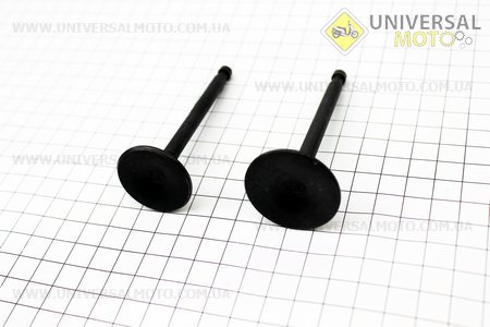 Клапан впускний, випускний комплект 2шт 182F / 188F. Китай (Запчастини на мотоблок з двигуном 177F и 188F / UM6070-V60)