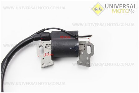 Котушка запалювання з надсвічніком 173F / 177F / 182F / 188F / 190F. Китай (Запчастини на мотоблок з двигуном 177F и 188F / UM6070-V73)