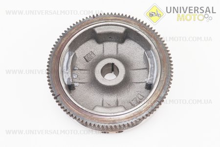 Маховик + венец 188F. Китай (Мотоблочный двигатель 177F/188F / UM6070-V81)