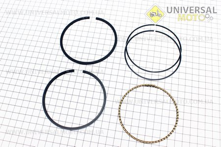 Кольца поршневые 188F 88мм + 0,25. Китай (Мотоблочный двигатель 177F/188F / UM6070-V91)