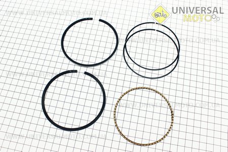 Кольца поршневые 190F 90мм + 0,25. Китай (Мотоблочный двигатель 177F/188F / UM6070-V92)