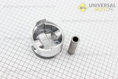 Поршень, кольца, палец, комплект 177F 77мм STD. ТАТА (Мотоблочный двигатель 177F/188F / UM6071-V49)