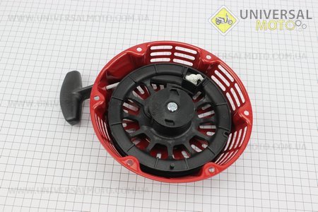 Стартер ручной в сборе 177F Тип №2. ТАТА (Мотоблочный двигатель 177F/188F / UM6071-V57)