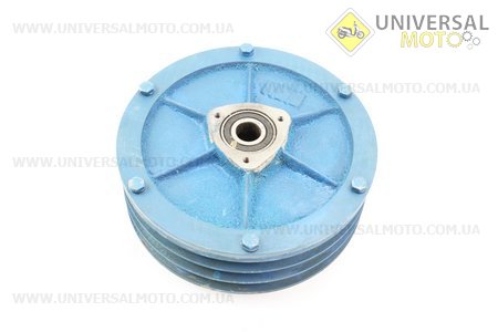 Зчеплення в зборі (три паза). Китай (Запчастини на мотоблок з двигуном 175 и 195N / UM6080-V06)