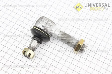 Наконечник рульової М18, М14 ліве різьблення. Китай (Запчастини на мототрактор / UM6080-V57)