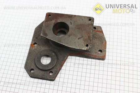 Кришка КПП ліва під гідравлічний насос. Китай (Запчастини на мототрактор / UM6080-V77)