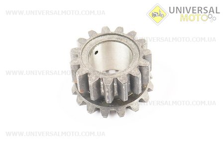 Шестерня диференціалу (сателіт) Z = 15x16 з виборкою. Китай (Запчастини на мототрактор / UM6080-V78)