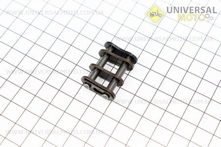 Замок цепи двухрядной 428-2. Китай (Мототрактор / UM6080-V90)