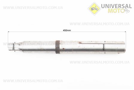 Піввісь 8 шліців,L = 450мм. Китай (Запчастини на мототрактор / UM6080-V96)
