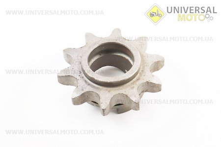 Зірка-храповик вторинного валу Z = 10, d = 38мм. Китай (Запчастини на мототрактор / UM6081-V10)
