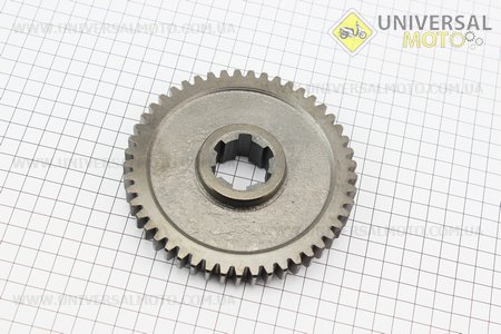 Шестерня первичного вала Z=49, диаметром 34мм, диаметром 127мм. Китай (Мототрактор / UM6081-V16)