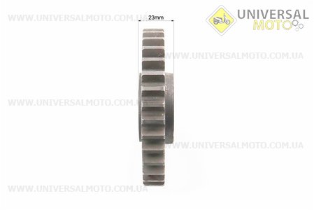 Шестерня первинного валу Z = 33, d = 34мм, D = 104мм. Китай (Запчастини на мототрактор / UM6081-V22)