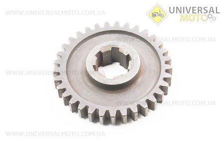 Шестерня первинного валу Z = 33, d = 34мм, D = 104мм. Китай (Запчастини на мототрактор / UM6081-V22)