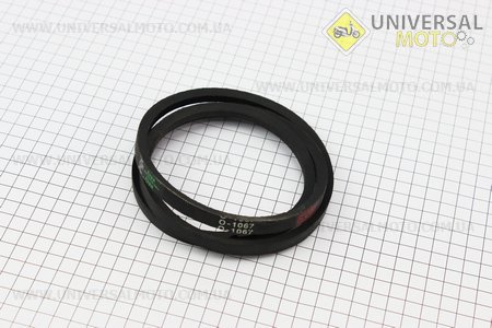 Ремінь вентилятору SPZ-1067. Китай (Запчастини на мототрактор / UM6081-V27)