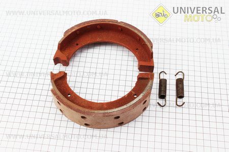 Гальмівні колодки комплект 2шт Тип №2. Китай (Запчастини на мототрактор / UM6081-V45)