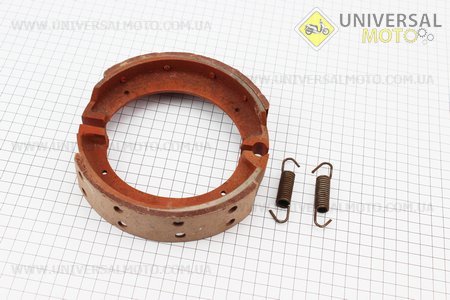 Гальмівні колодки комплект 2шт Тип №2. Китай (Запчастини на мототрактор / UM6081-V45)