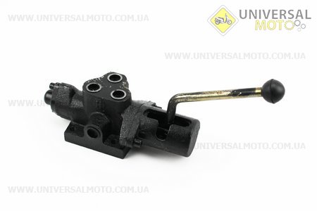 Розподільник гідравлічний 1-секційний з плаваючим режимом, Під штуцер М18. Китай (Запчастини на мототрактор / UM6081-V52)