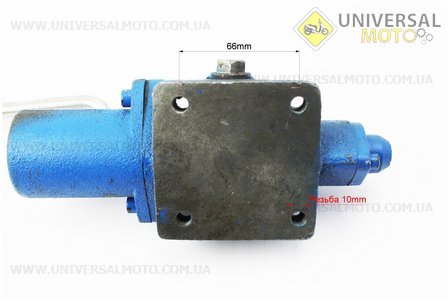 Розподільник гідравлічний 1-секційний з плаваючим режимом, Під штуцер М18. Китай (Запчастини на мототрактор / UM6081-V52)