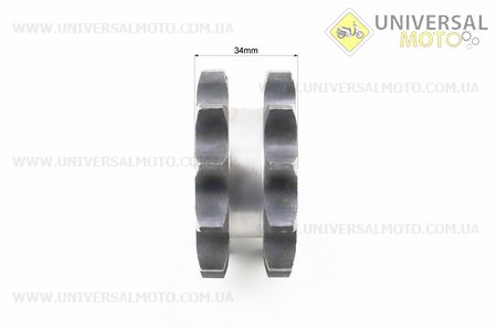 Зірка двухрядна 630-11T-2 d = 24мм. Китай (Запчастини на мототрактор / UM6081-V64)