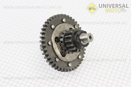 Диференціал в зборі Z=43, Z=15x16, Z=11 Z-250. Viper (Запчастини на мототрактор / UM6082-V05)